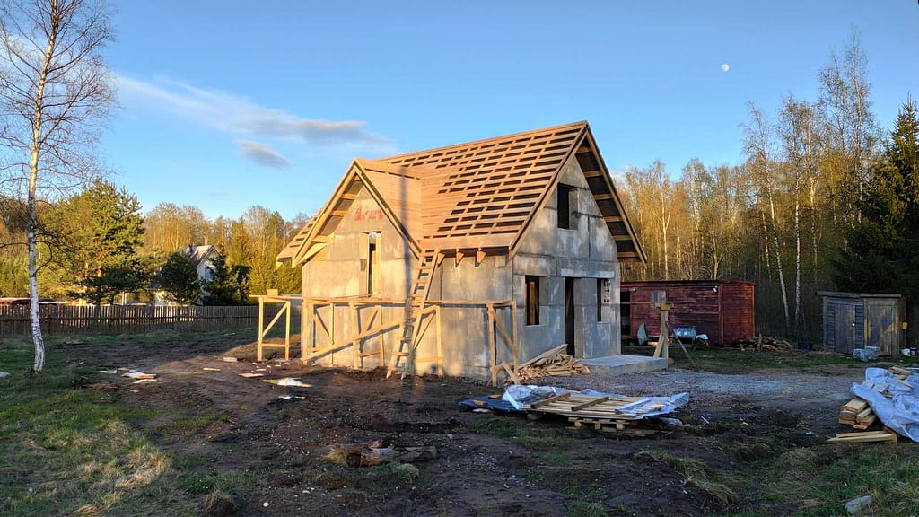 Крыша на мансарде с кукушкой пос. Моторное 5 IMG 20220513 202655