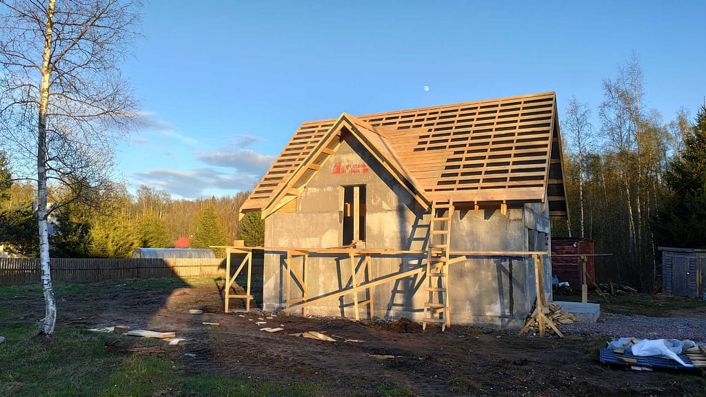 Крыша на мансарде с кукушкой пос. Моторное 6 IMG 20220513 202736