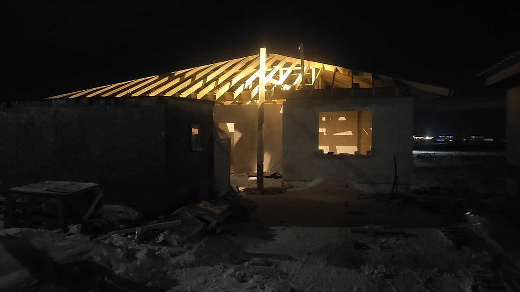 Кровля вальмовая в деревне Ладога 6 IMG 20230227 204953