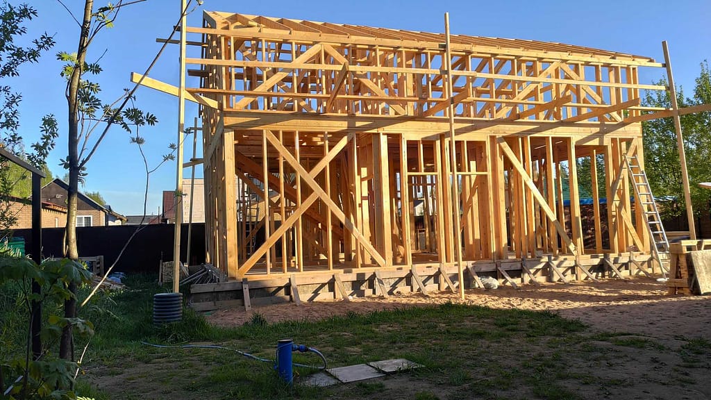 Каркасный дом в стиле Барнхаус в поселке Рыжики 6 IMG 20230518 193416