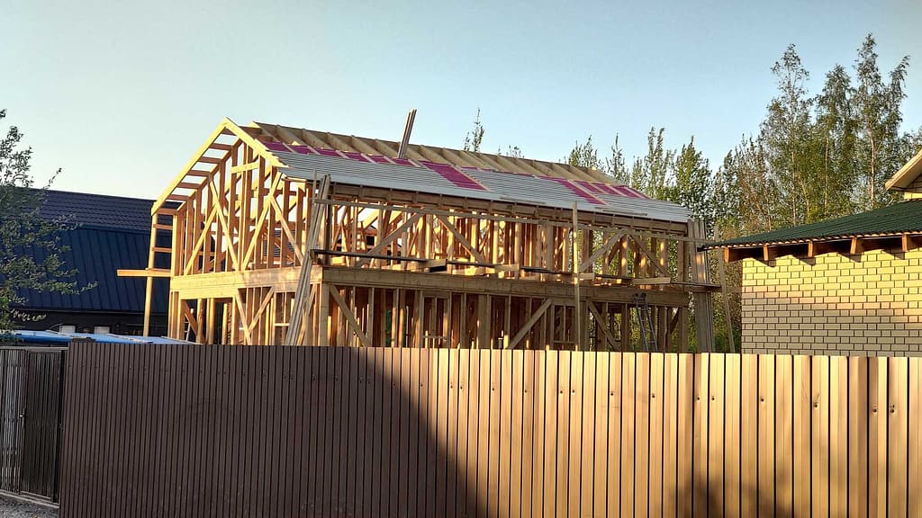 Каркасный дом в стиле Барнхаус в поселке Рыжики 2 IMG 20230519 202610