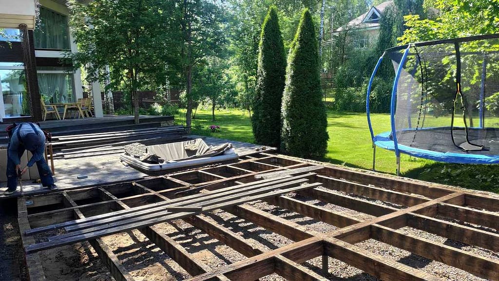 трехуровневая терраса к дому в Семиозерье 6 IMG 20240610 143512 3