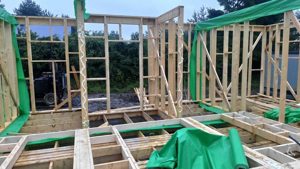 Каркас дома с кровлей и утеплением в Ермилово 27 IMG 20250706 213309