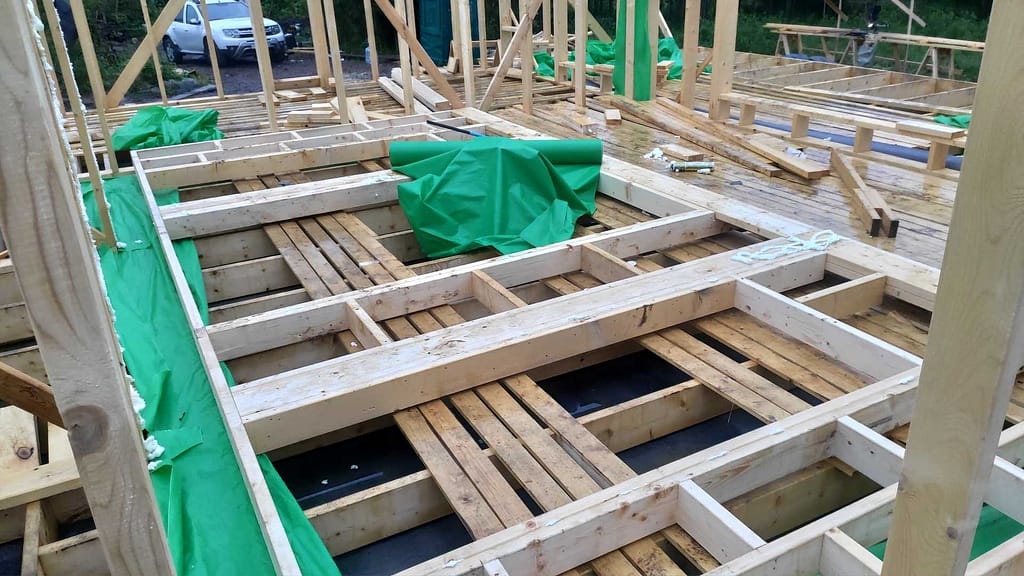 Каркас дома с кровлей и утеплением в Ермилово 29 IMG 20250706 213338