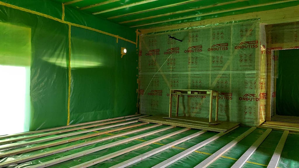 Каркас дома с кровлей и утеплением в Ермилово 24 IMG 20250805 183113