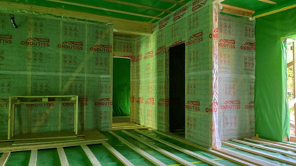 Каркас дома с кровлей и утеплением в Ермилово 25 IMG 20250805 183133