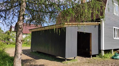 Хозблок для дачи под ключ в Сосновом Бору (Ленобласть) 3 Хозблок для дачи под ключ в Сосновом Бору (Ленобласть)