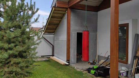 Пристройка к дому из каркаса под ключ в Новосаратовке (Ленобласть) 2 Пристройка к дому из каркаса под ключ в Новосаратовке (Ленобласть)