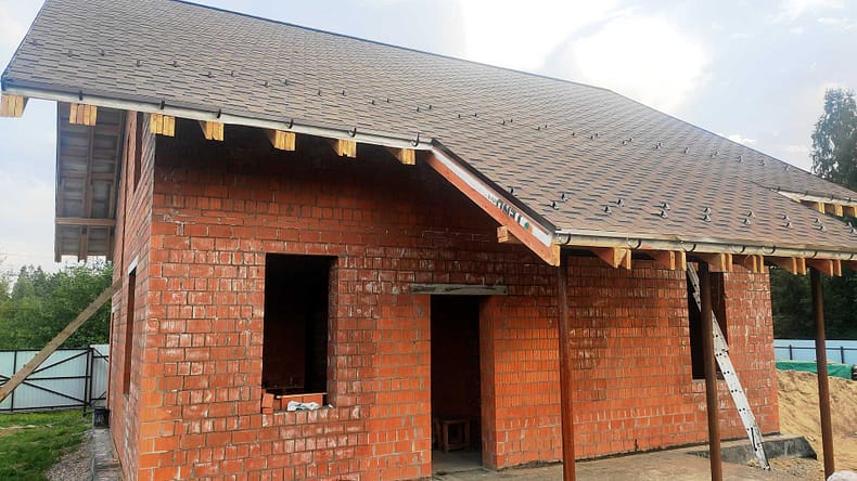 Монтаж крыши с мягкой черепицей в Сертолово 8 Монтаж крыши с мягкой черепицей в Сертолово