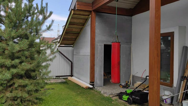 Пристройка к дому из каркаса под ключ в Новосаратовке (Ленобласть) 4 Пристройка к дому из каркаса под ключ в Новосаратовке (Ленобласть)